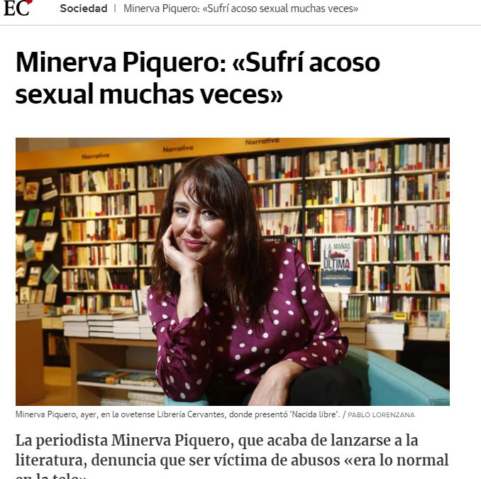 Entrevista a Minerva Piquero y Nacida Libre en El Comercio (Diario de Asturias)