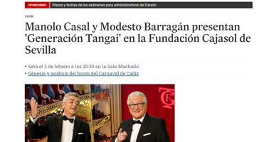 Diario de Sevilla – Fundación Cajasol presenta ‘Generación Tangai’